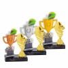Motorsports cup acrylic award with figure