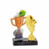 Motorsports cup acrylic award with figure