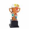General boy kids acrylic trophy