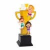 General girl kids acrylic trophy