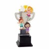 General girl kids acrylic trophy