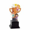 General girl kids acrylic trophy