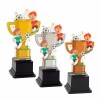 Football boys kids acrylic trophy