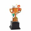 Football boys kids acrylic trophy