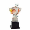 Martial artist kids acrylic trophy