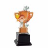 Martial artist kids acrylic trophy