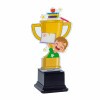 Student boy kids acrylic trophy