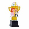 Dancing couple kids acrylic trophy