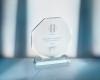 Crystal trophy Carissan (LZ) in gift box
