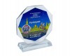 Crystal trophy Carissan (UV) in gift box