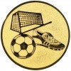 Football (shoes, ball) medal insert