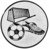 Football (shoes, ball) medal insert