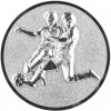 Football (embossed) medal insert