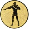 Football (referee's whistle) medal insert