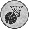 Basketball medal insert