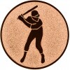 Baseball medal insert