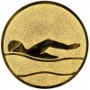 Swimming medal insert