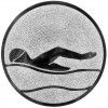 Swimming medal insert