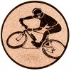 Cycling (mountain bike) medal insert