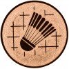 Badminton medal insert