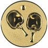 Table tennis medal insert