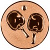 Table tennis medal insert