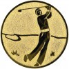 Golf medal insert