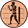Boxing medal insert