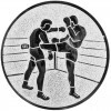 Kickboxing medal insert