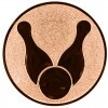 Bowling medal insert