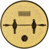 Football medal insert