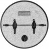 Football medal insert