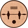 Football medal insert
