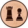 Chess medal insert