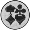 Playing cards medal insert