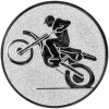 Motocross medal insert