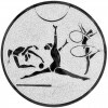 Rhythmic gymnastics medal insert