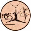 Rhythmic gymnastics medal insert