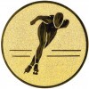 Speed ​​skates medal insert