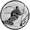 Snowboard medal insert