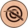 Arrow rifle medal insert