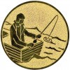 Fishing boat) medal insert