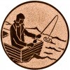 Fishing boat) medal insert