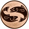 Fishing (fish) medal insert