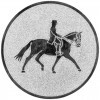 Equestrian (dressage) medal insert