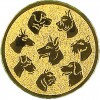 Dog medal insert