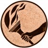 Torch medal insert
