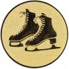 Figure skates medal insert