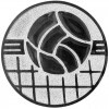 Volleyball medal insert