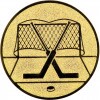 Hockey, goal medal insert